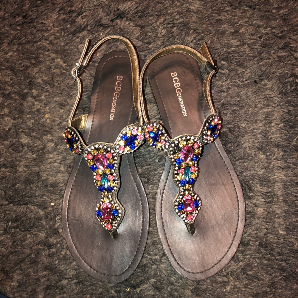 BCBG crystal sandals! Super cute!